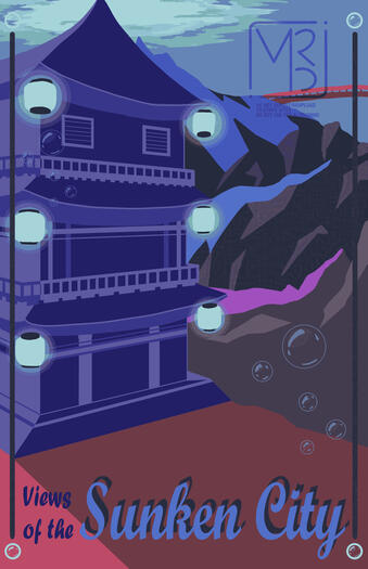 Sunken City - Travel Poster (2021)
